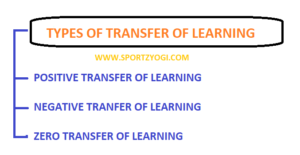 Types of transfer of learning